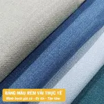 Rèm vải bố phòng khách chống nắng tốt mã PA25-09