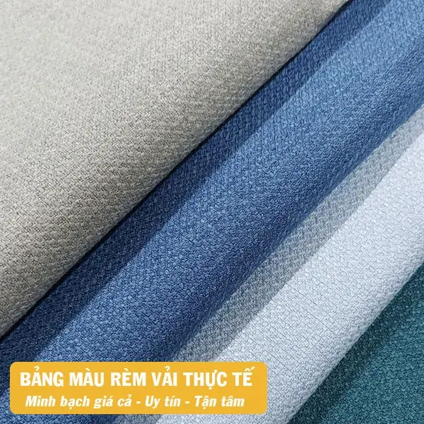Rèm vải bố mịn chống nắng tốt mã PA25-07