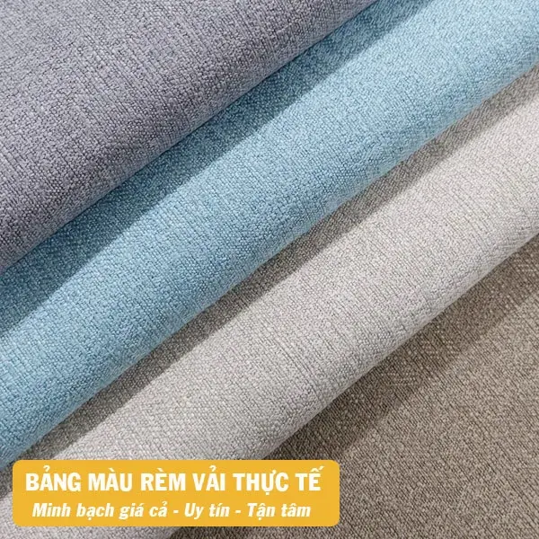 Rèm vải bố mịn chống nắng tốt mã PA25-07