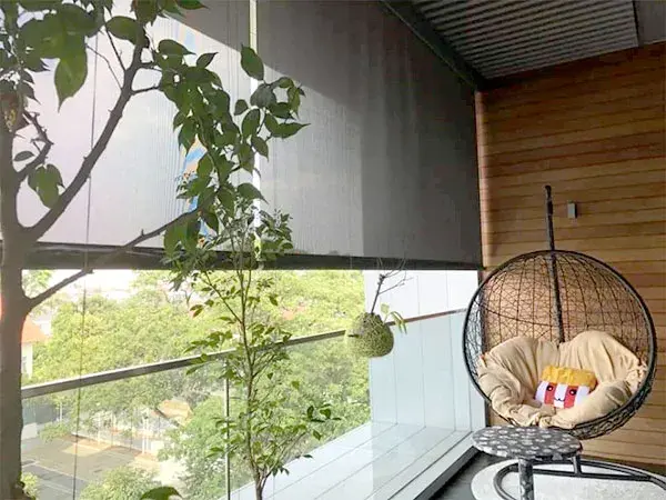 Bạt che nắng ban công chung cư siêu đẹp TT19