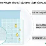 Rèm cuốn cản sáng 100% hãng FIVESTAR mã W01