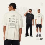 Áo thun nam Beauledo Summer American Streetwear phong cách thể thao đường phố nước ngoài, chất liệu 100% cotton 235g, dáng rộng, thoáng khí, cá tính.