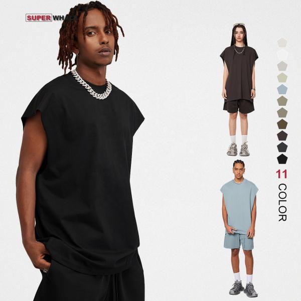 High Quality Plus Size Men's tank Tops Streetwear Gym Custom tank Top Workout Sleeveless t Shirt