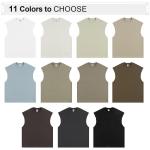 High Quality Plus Size Men's tank Tops Streetwear Gym Custom tank Top Workout Sleeveless t Shirt