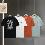 Áo thun nam chất lượng cao, kiểu dáng rộng rãi, tay ngắn, chất liệu pha polyester/cotton, may đo, 200 gram, thoáng khí, in thêu tùy chỉnh
