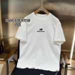 Áo thun nam dáng rộng, in chữ phối trước sau, chất liệu cotton pha, kiểu dáng streetwear, giá rẻ