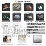 Áo thun nam chất liệu cotton dày 250 gsm, kiểu dáng rộng thùng thình, in kỹ thuật số DTG, thiết kế crop top, sản xuất OEM.