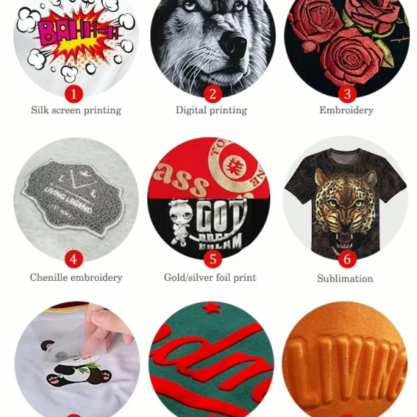 Áo thun cotton chất lượng cao in khổ lớn, kiểu dáng rộng thùng thình, tay áo trễ vai, phong cách đường phố, có logo tùy chỉnh, size lớn, kiểu rách