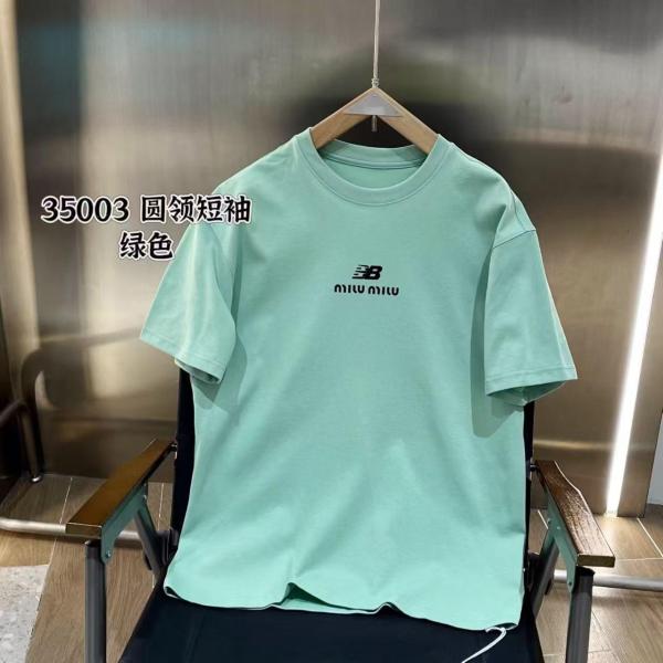 Áo thun nam dáng rộng, in chữ phối trước sau, chất liệu cotton pha, kiểu dáng streetwear, giá rẻ