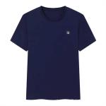 Áo thun polo nam tay ngắn chất liệu cotton 100% mùa hè, kiểu dáng rộng rãi, chất liệu dệt kim, có khuy, size XL