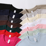 Áo thun trơn chất lượng cao cấp 230gsm 100% cotton, áo thun in kỹ thuật số tùy chỉnh, áo thun mùa hè nam, áo thun nam