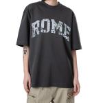 Tùy Chỉnh Bán Buôn 100% Cotton Dệt Kim Quá Khổ Đau Khổ Nặng Người Đàn Ông Của T-Shirt Với Lụa Màn Hình In Ấn
