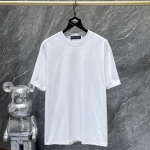 Áo thun cotton đen nam oversize in chữ graffiti, in kỹ thuật số, phong cách đường phố, mẫu mới hè 2026