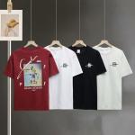 Áo thun nam chất lượng cao, kiểu dáng rộng rãi, tay ngắn, chất liệu pha polyester/cotton, may đo, 200 gram, thoáng khí, in thêu tùy chỉnh