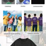 Áo thun nam Beauledo Summer American Streetwear phong cách thể thao đường phố nước ngoài, chất liệu 100% cotton 235g, dáng rộng, thoáng khí, cá tính.