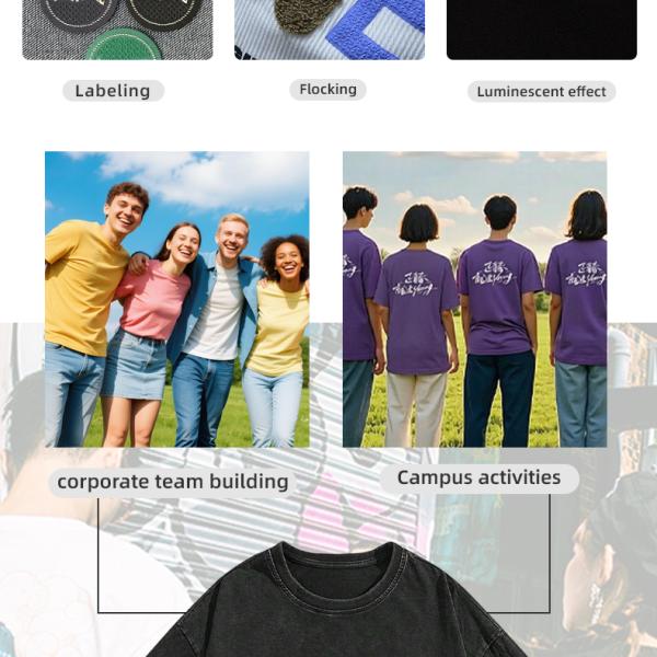 Áo thun nam Beauledo Summer American Streetwear phong cách thể thao đường phố nước ngoài, chất liệu 100% cotton 235g, dáng rộng, thoáng khí, cá tính.