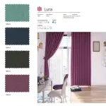 Rèm vải Nhật Bản mã Luna