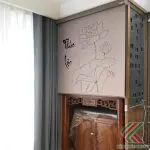 Rèm che bàn thờ khắc laze hãng FIVESTAR mã FLZ – 023