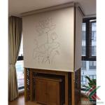 Rèm che bàn thờ khắc laze hãng FIVESTAR mã FLZ – 021