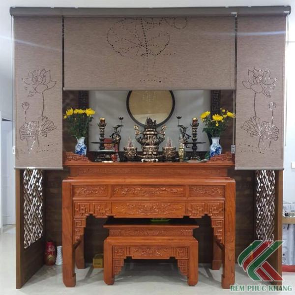 Rèm che bàn thờ khắc laze hãng FIVESTAR mã FLZ – 021