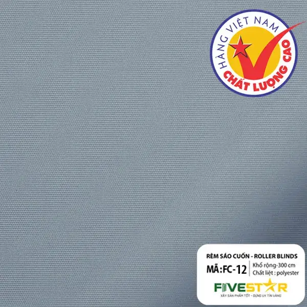 Rèm cuốn cản sáng 100% hãng FIVESTAR mã FC12