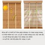 Rèm gỗ văn phòng hãng Sankaku mã SKK14