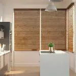 Rèm gỗ văn phòng – gỗ tượng hãng Gracehome Mã MSJ194