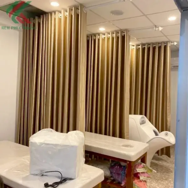 Rèm vải Spa đẹp giá rẻ – SP42