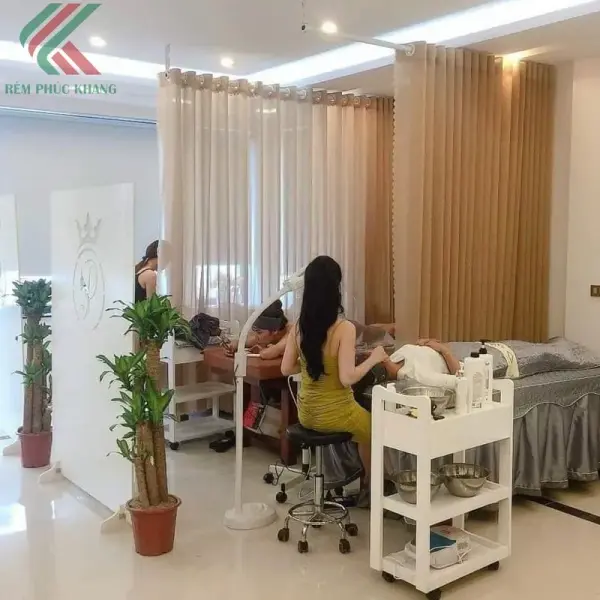 Rèm voan spa siêu đẹp giá rẻ- SP43