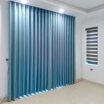 Rèm vải bố phòng ngủ chống nắng tốt mã PA25-12