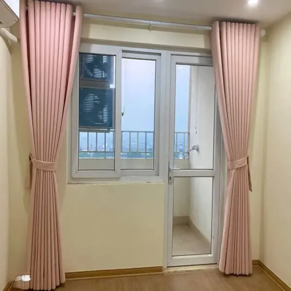 Rèm vải bố phòng ngủ chống nắng tốt mã PA25-12