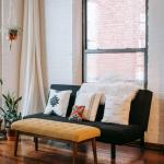 Sofa góc L nỉ cao cấp 2m8 × 1m8