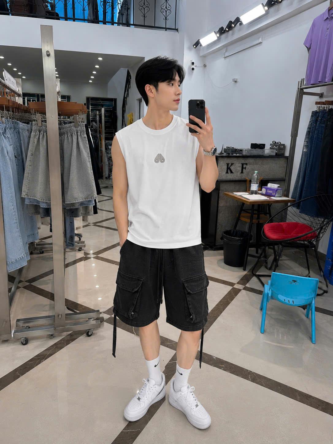 ÁO TANKTOP NAM BASIC CAO CẤP
